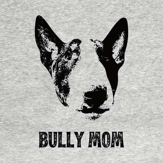 English Bull Terrier Bully Mom by DoggyStyles